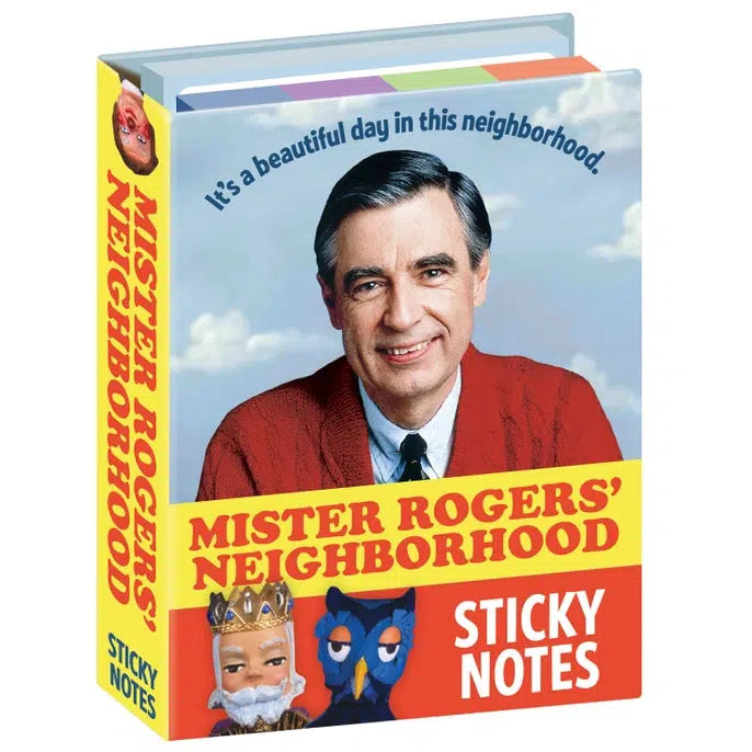 Unemployed Philosophers Guild Sticky Notes: Mister Rogers' Neighborhood-ESSE Purse Museum & Store