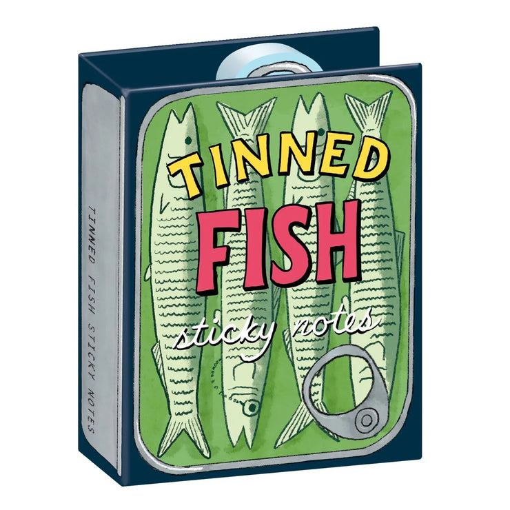 Unemployed Philosophers Guild Sticky Notes: Tinned Fish-ESSE Purse Museum & Store