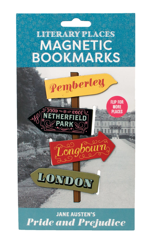 Unemployed Philosophers Magnetic Bookmarks: Jane Austen's-ESSE Purse Museum & Store