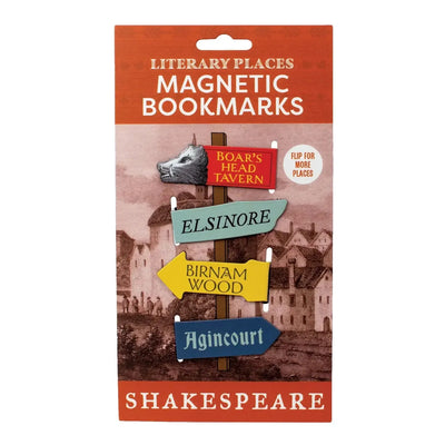 Unemployed Philosophers Magnetic Bookmarks: Shakespeare-ESSE Purse Museum & Store