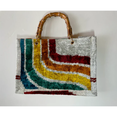 Wolf and Willa Bag: Rainbow Hustle Tote-ESSE Purse Museum & Store