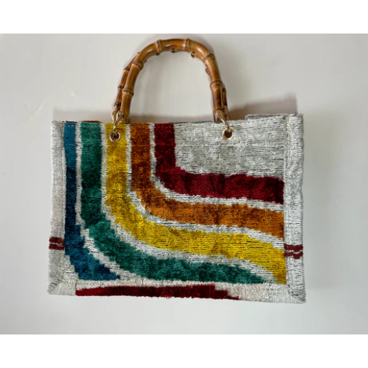 Wolf and Willa Bag: Rainbow Hustle Tote-ESSE Purse Museum & Store