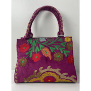 Wolf and Willa Bag: Vintage Purple Tote-ESSE Purse Museum & Store