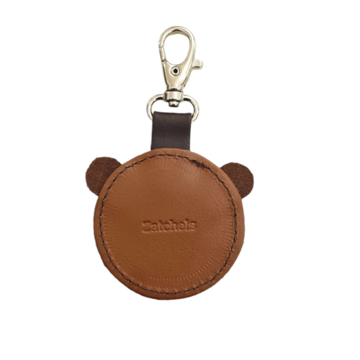 Zatchels Bag Charm: Brown Bear-ESSE Purse Museum & Store