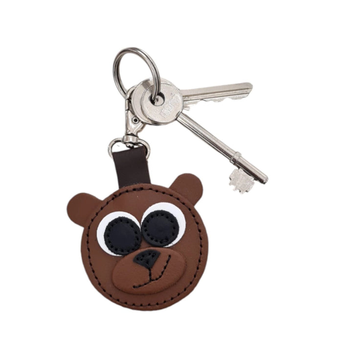 Zatchels Bag Charm: Brown Bear-ESSE Purse Museum & Store