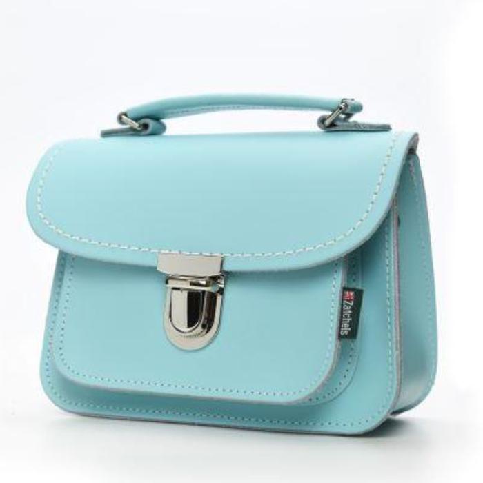 Zatchels Bag: Luna, Baby Blue-ESSE Purse Museum & Store