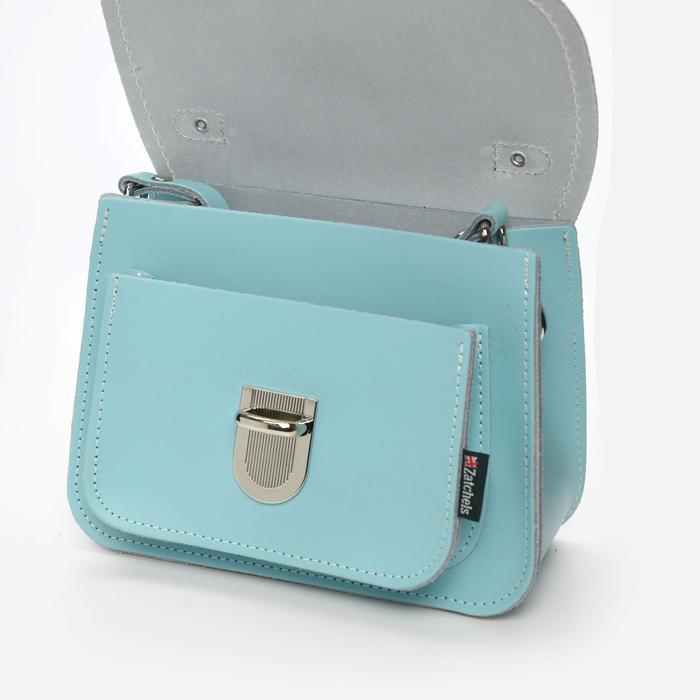 Zatchels Bag: Luna, Baby Blue-ESSE Purse Museum & Store