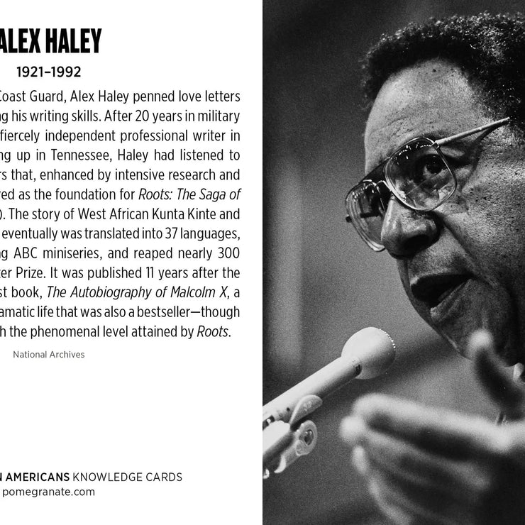 Pomegranate Knowledge Cards: Great African Americans