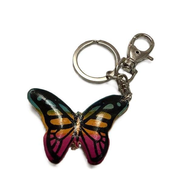 Sunflower Handmade Keychain: Butterfly
