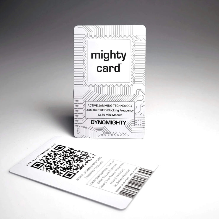 Mighty Wallet RFID Card: Lifetime RFID Protection Card-ESSE Purse Museum & Store