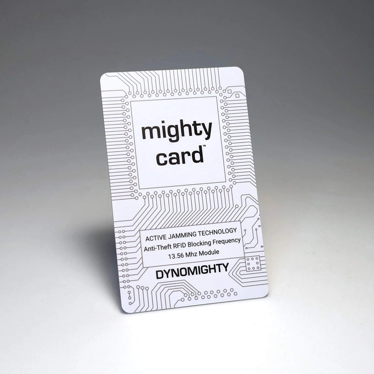 Mighty Wallet RFID Card: Lifetime RFID Protection Card-ESSE Purse Museum & Store