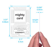 Mighty Wallet RFID Card: Lifetime RFID Protection Card-ESSE Purse Museum & Store