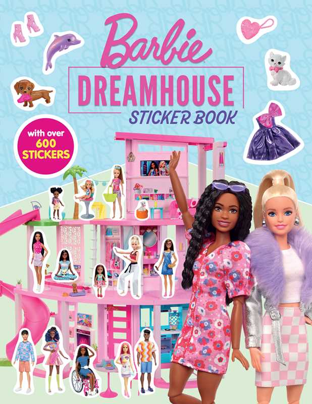 Simon & Schuster Book: Barbie DreamHouse Sticker Book