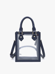 Jen & Co. Bag: Clear Elise with Dual Handles-ESSE Purse Museum & Store