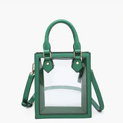 Jen & Co. Bag: Clear Elise with Dual Handles-ESSE Purse Museum & Store