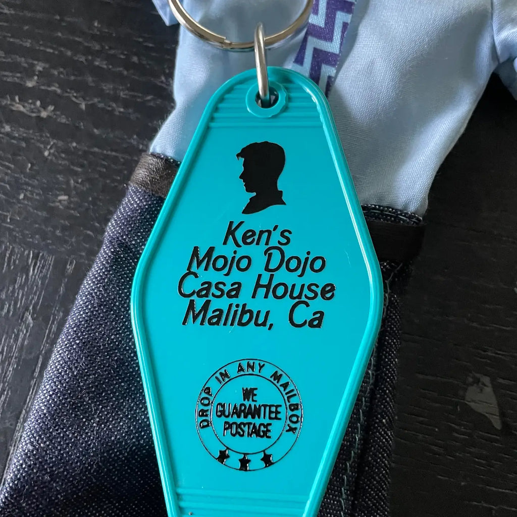 The Three Sisters Design Co. Key Fob: Ken's Mojo Dojo