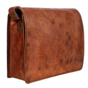 Paper High Pouch: Large Leather Messenger