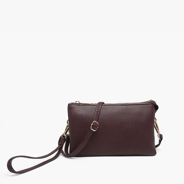 Jen & Co. Bag: Riley 3 Compartment Crossbody/Wristlet