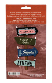 Unemployed Philosophers Magnetic Bookmarks: Shakespeare