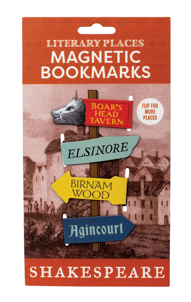 Unemployed Philosophers Magnetic Bookmarks: Shakespeare
