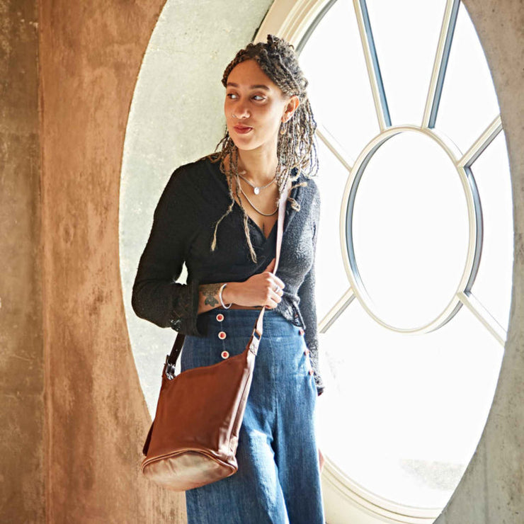 Paper High Bag: Leather Tote Bag