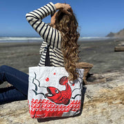 Malia Designs Bag: Red Koi Fish Tote