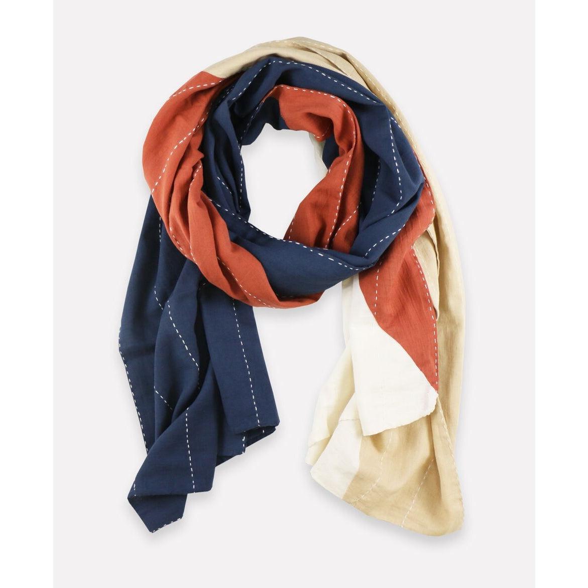 Anchal Scarf: Colorblock
