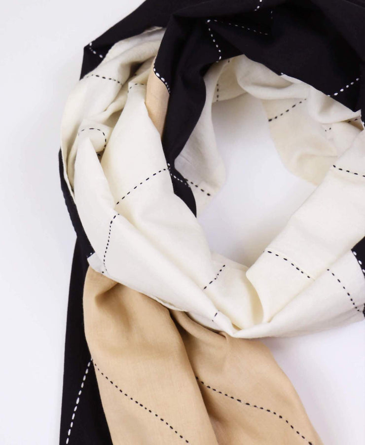 Anchal Scarf: Eclipse Colorblock-ESSE Purse Museum & Store