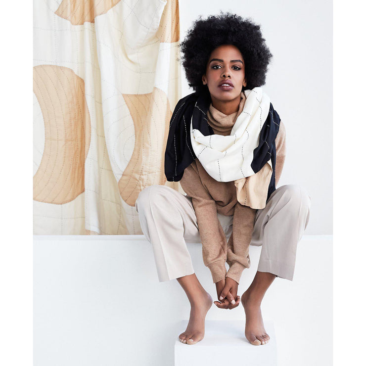 Anchal Scarf: Eclipse Colorblock-ESSE Purse Museum & Store