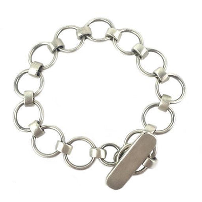 Annie Hackett Bracelet: Fat Links-ESSE Purse Museum & Store