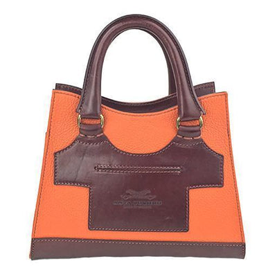 Anya Sushko Mini Karolina Handbag: Orange-ESSE Purse Museum & Store