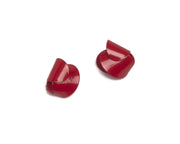 Ashley Buchanan Earrings: Tri-Fold Clips-ESSE Purse Museum & Store