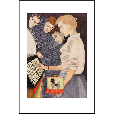 Betsy Davis Print: Margaret Ann and Carol (1950s)-ESSE Purse Museum & Store