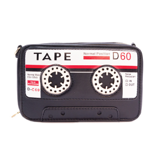 Bewaltz Bag: Play A Tune Cassette Tape-ESSE Purse Museum & Store