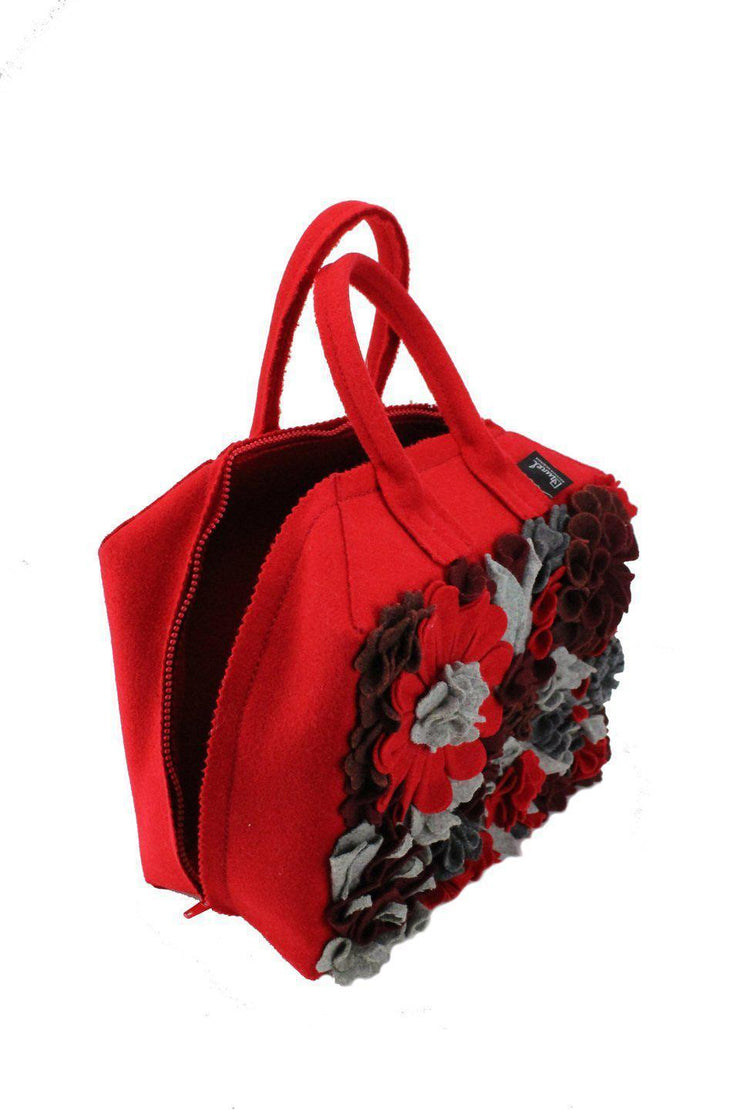 Burel Spring Handbag: Red-ESSE Purse Museum & Store