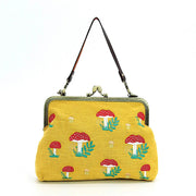 Comeco Bag: Kisslock Mushrooms-ESSE Purse Museum & Store