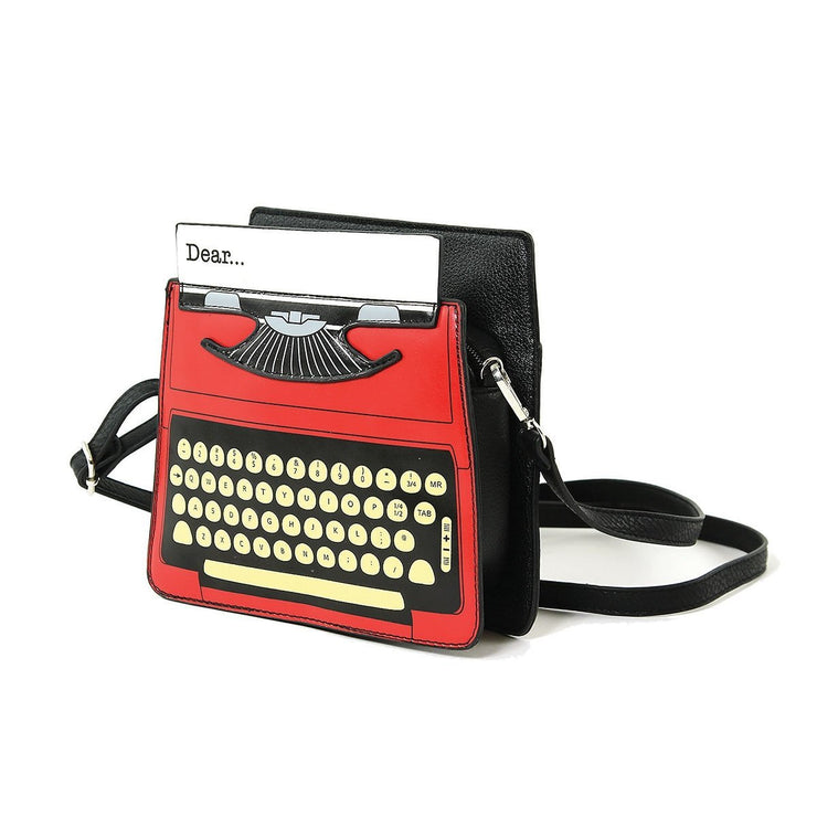 Comeco Bag: Vintage Red Type Writer-ESSE Purse Museum & Store