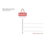 ESSE Postcards-ESSE Purse Museum & Store