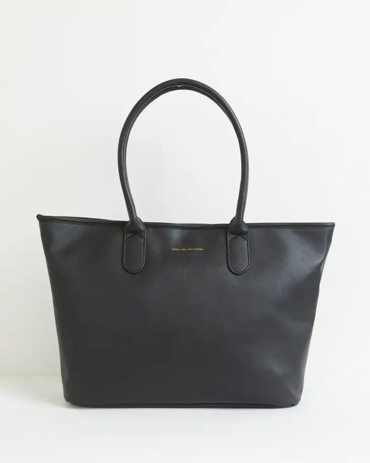 Fable England: Black Signature Bee Tote-ESSE Purse Museum & Store