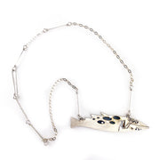 Gabrielle Gould Necklace: Flounder with Fin-ESSE Purse Museum & Store