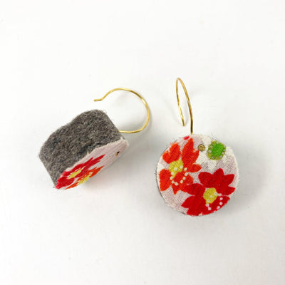 IS Kimono Dot Earrings-ESSE Purse Museum & Store