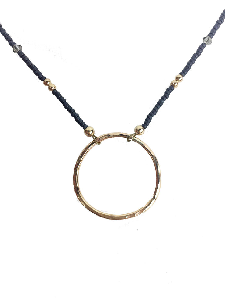 Illuminated Me Necklace: Hope Hoop-ESSE Purse Museum & Store