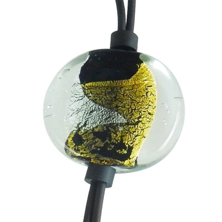 Italianissimo Glitter Necklace: Black-ESSE Purse Museum & Store