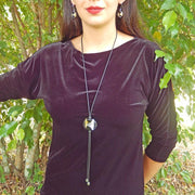 Italianissimo Necklace: Glitter Lungo-ESSE Purse Museum & Store