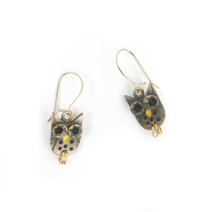 Lil' Scratch Earrings: Owl-ESSE Purse Museum & Store