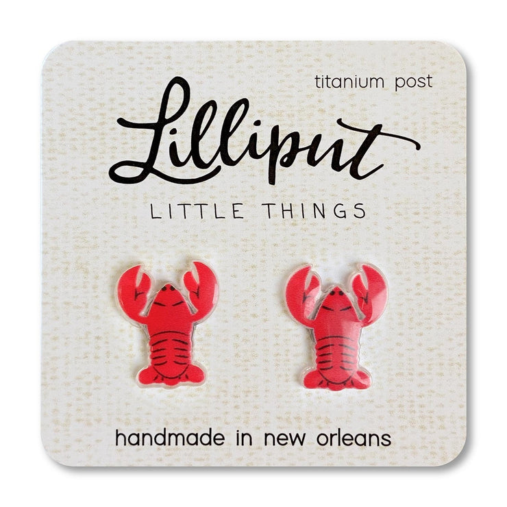 Lilliput Little Things Earrings: Studs-ESSE Purse Museum & Store