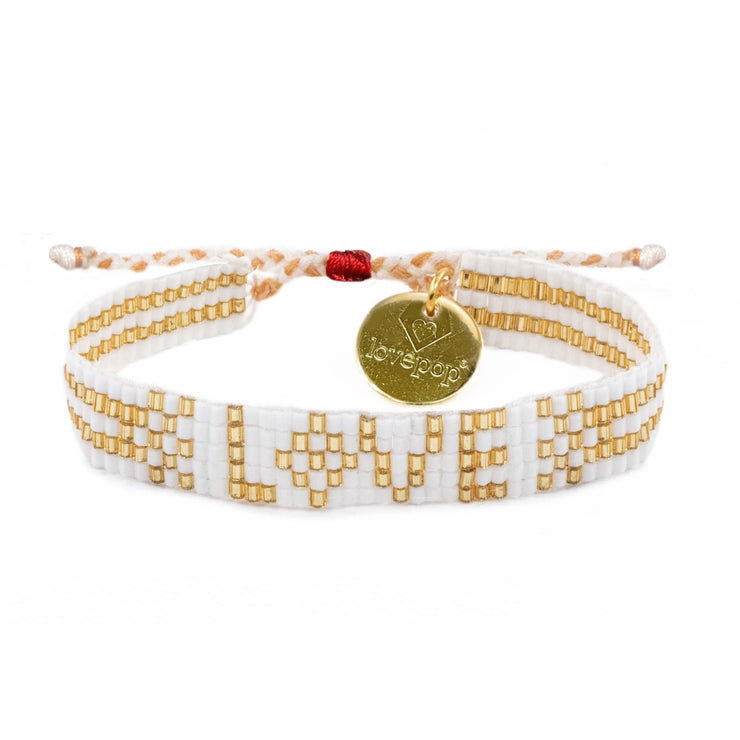 Love Is Project Bracelet: Seed Bead Love-ESSE Purse Museum & Store