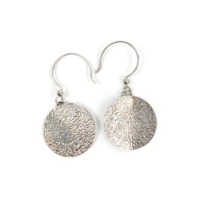 Mary Allison Textured Disc Earrings-ESSE Purse Museum & Store