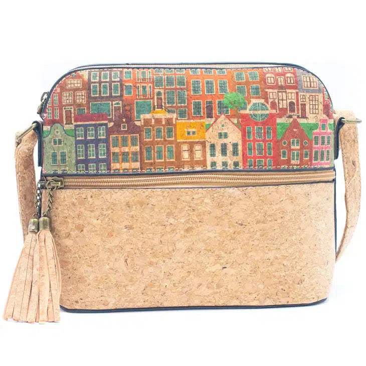 Meninas Bonitas Wallet: Cork Zip Around – ESSE Purse Museum & Store