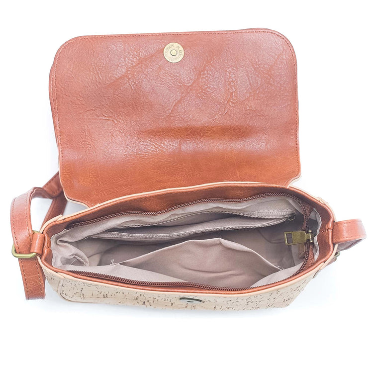 Meninas Bonitas Bag: Front Zipper Patterned Crossbody-ESSE Purse Museum & Store